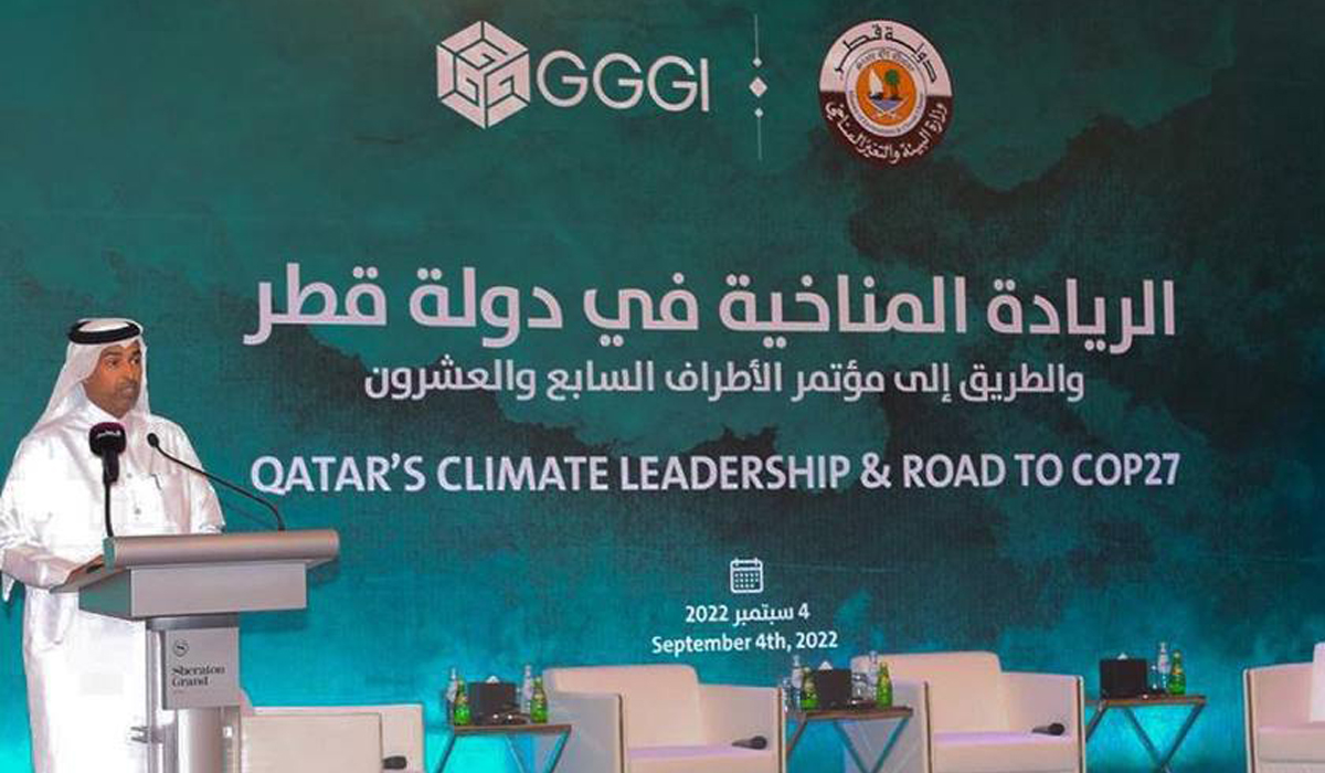 Environment Minister Underlines Climate Change is National Priority for Qatar